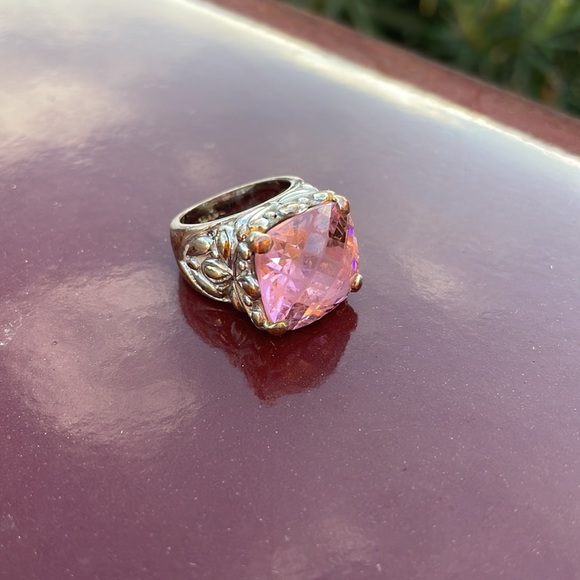 Pink Rhinestone Ring - Picture 3 of 3